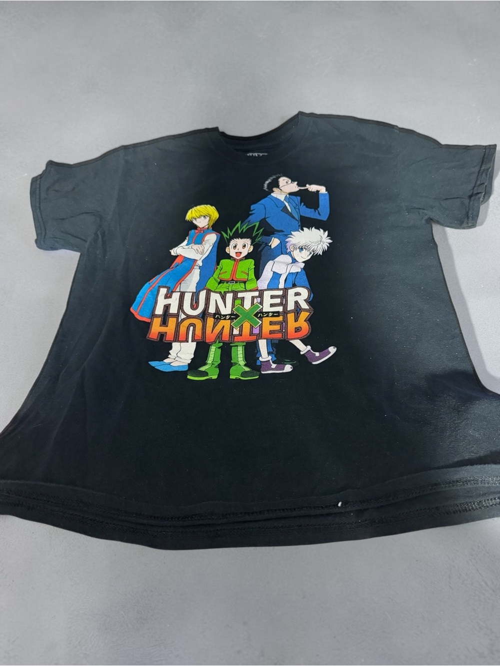 Officially Licensed Mens Hunter × Hunter Character Lineup Graphic Tee- Size M